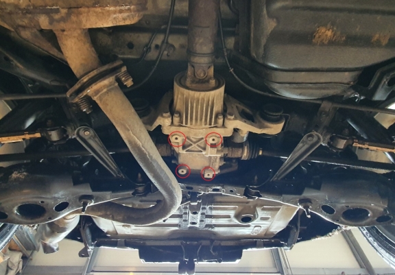 Aluminium Differentialschutz für Toyota Rav4