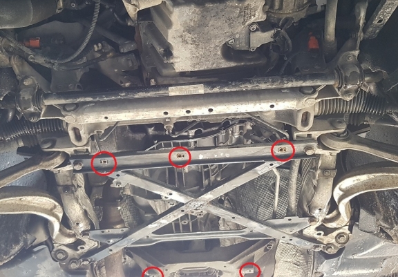 Stahl Getriebe Schutz für  Audi A4 4 B8 All Road