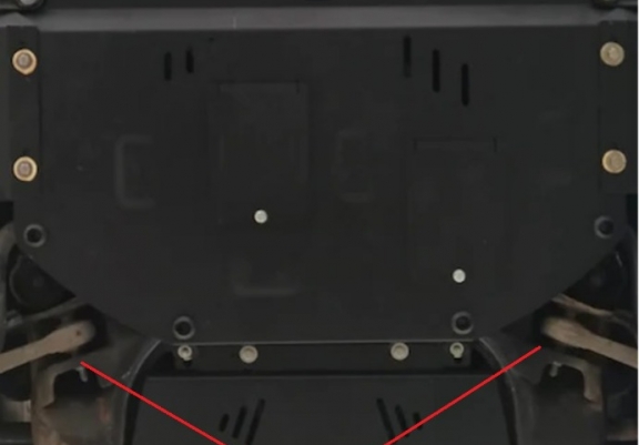 Unterfahrschutz für Motor der Marke Audi A4  B5