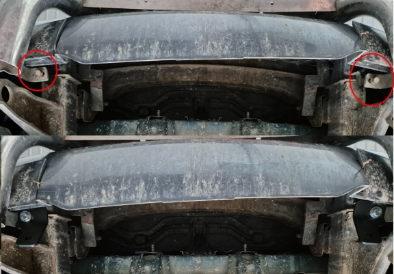 Unterfahrschutz für Motor der Marke Hyundai Terracan