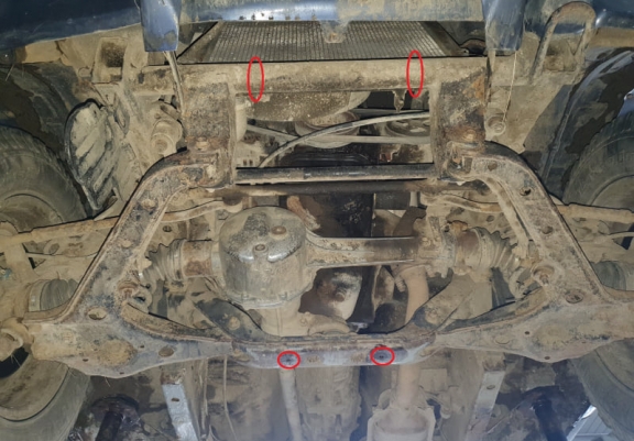 Unterfahrschutz für Motor der Marke Suzuki Vitara