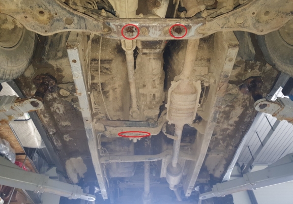 Stahl Getriebe Schutz für  Suzuki X90