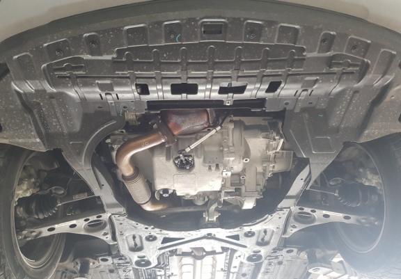 Unterfahrschutz für Motor und Getriebe aus Stahl für  Chevrolet Trax