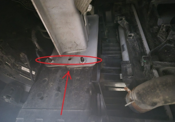 Unterfahrschutz für Motor der Marke Hyundai Tucson