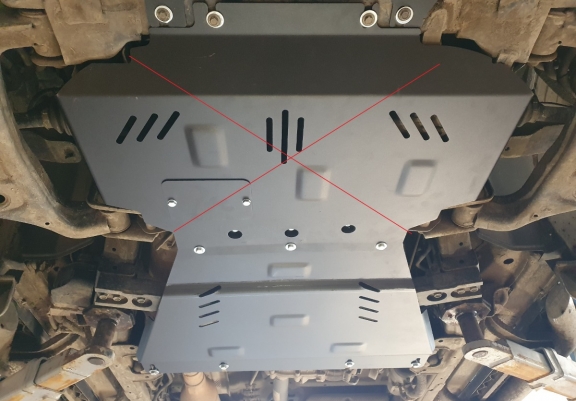 Stahl Getriebe Schutz und Verteilergetriebeschutz für Mercedes X-Class W470