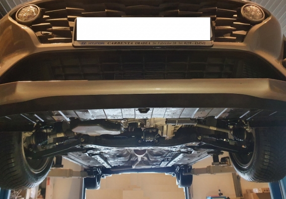 Unterfahrschutz für Motor der Marke Hyundai Solaris