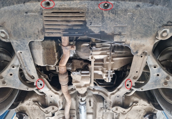 Unterfahrschutz für Motor der Marke Kia Sportage