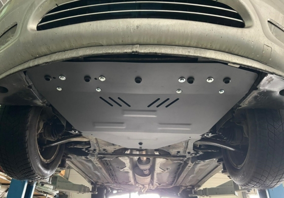 Unterfahrschutz für Motor und Getriebe aus Stahl für  Peugeot 406