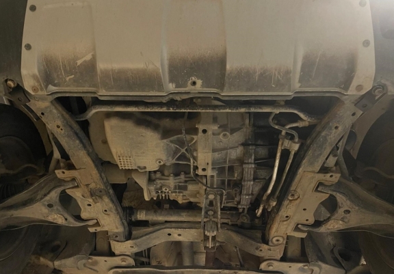 Aluminium Unterfahrschutz für Motor der Marke Dacia Duster