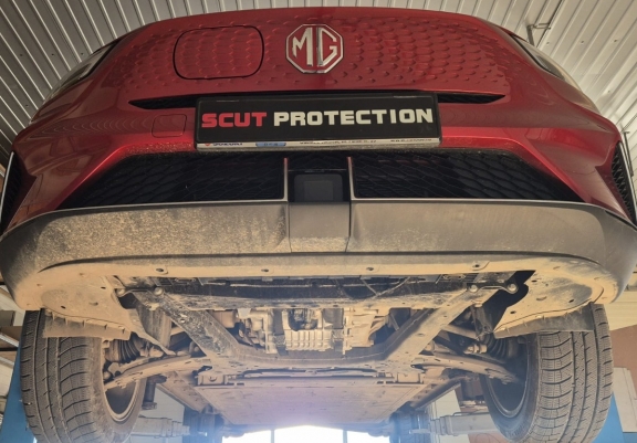 Unterfahrschutz für Motor der Marke MG ZS EV