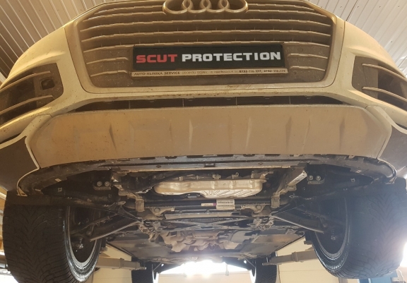 Stahl Getriebe Schutz für  Audi Q7 