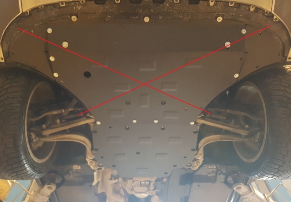 Stahl Getriebe Schutz für  Audi Q7 