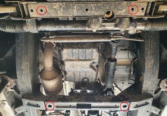 Stahl Getriebe Schutz für Ssangyong Musso Grand