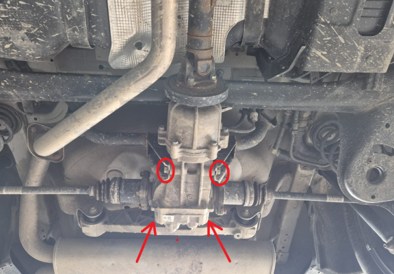 Aluminium Differentialschutz für Suzuki SX 4-S Cross