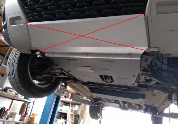 Unterfahrschutz für Motor der Marke Dacia Duster