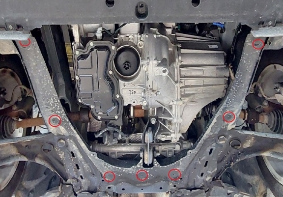 Unterfahrschutz für Motor der Marke Dacia Jogger