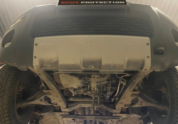 Aluminium Unterfahrschutz für Motor der Marke Dacia Duster