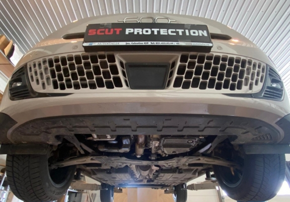 Unterfahrschutz für Motor der Marke Fiat 600