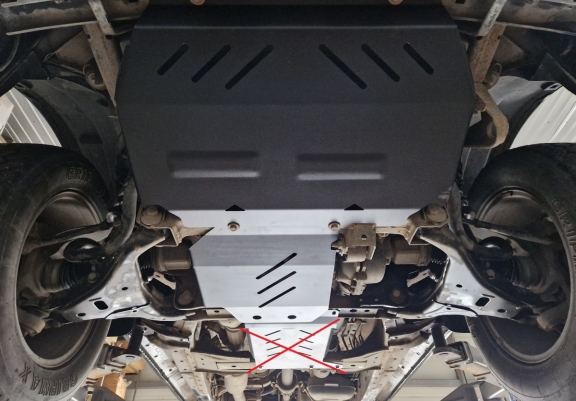 Unterfahrschutz für Motor der Marke Ford Ranger