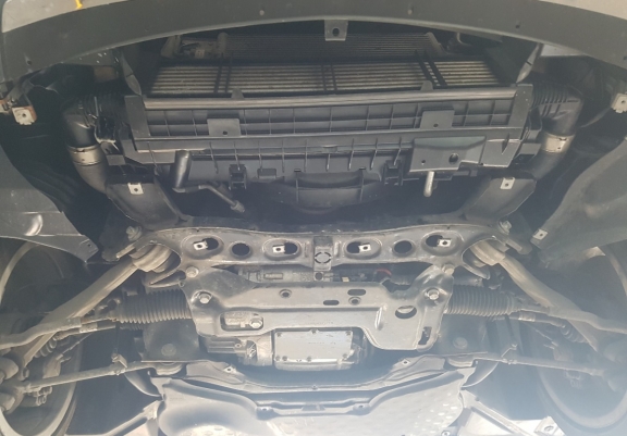 Unterfahrschutz für Motor der Marke Mercedes E-Class W212 - 4x4