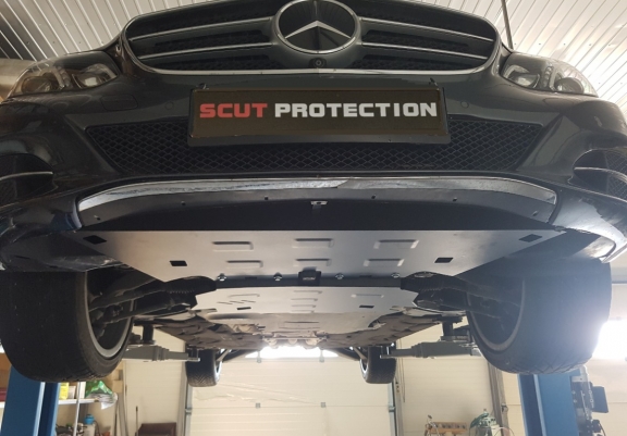 Unterfahrschutz für Motor der Marke Mercedes E-Class W212 - 4x4