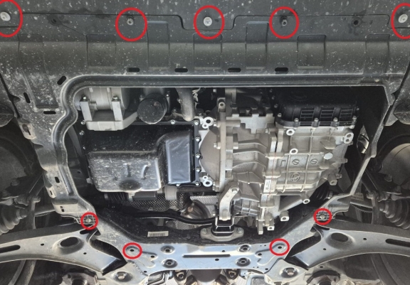Unterfahrschutz für Motor der Marke Dfsk Fengon 600