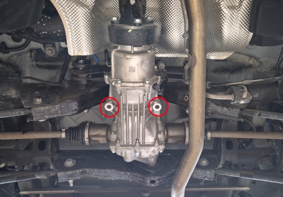 Stahl Differentialschutz für Dacia Bigster 4x4