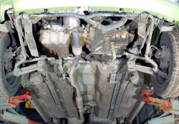 Unterfahrschutz für Motor und Getriebe aus Stahl für  Suzuki Ignis