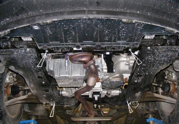 Unterfahrschutz für Motor der Marke Opel Meriva B 