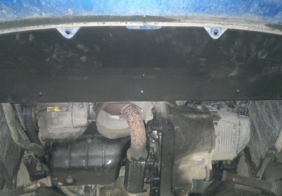 Unterfahrschutz für Motor der Marke Peugeot 307