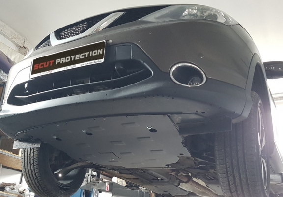 Unterfahrschutz für Motor der Nissan Qashqai J11