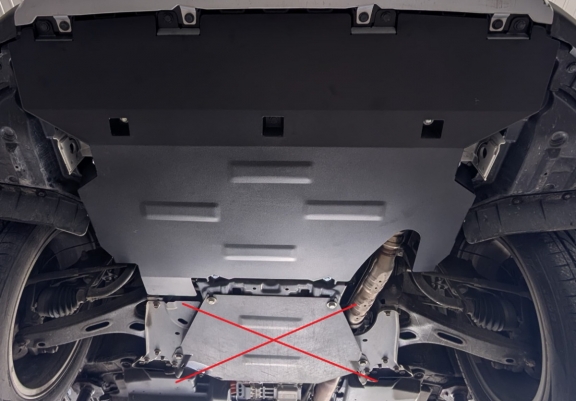 Unterfahrschutz für Motor der Marke Subaru Forester 5 Hybrid