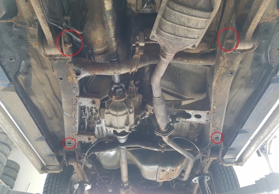 Stahl  Verteilergetriebe Schutz für  Suzuki Jimny