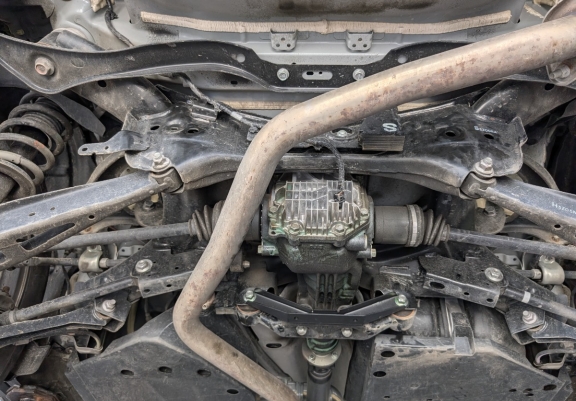 Stahl Differentialschutz für  Subaru Forester