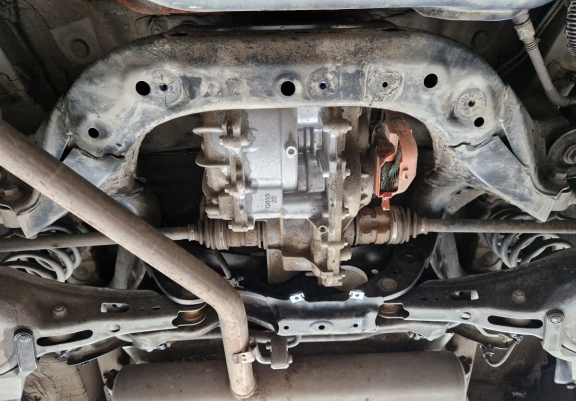 Stahl Differentialschutz für Toyota RAV 4 Hybrid