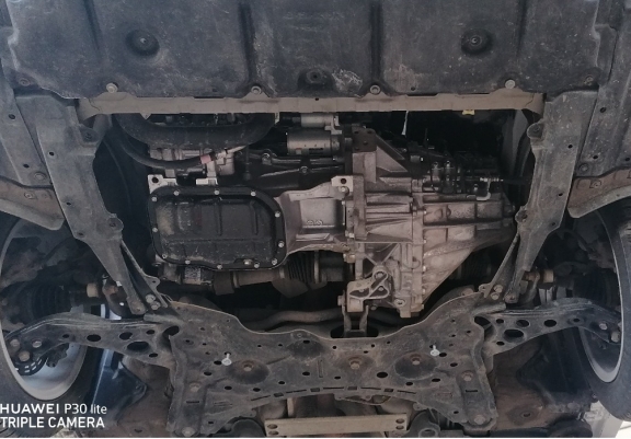 Aluminium Unterfahrschutz für Motor der Marke Toyota Corolla