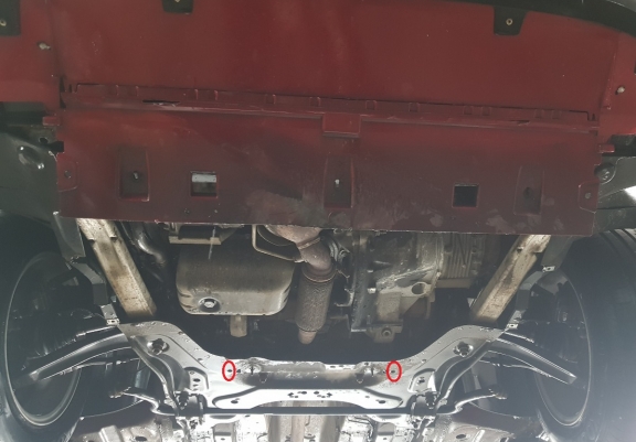 Unterfahrschutz für Motor der Marke Peugeot Partner