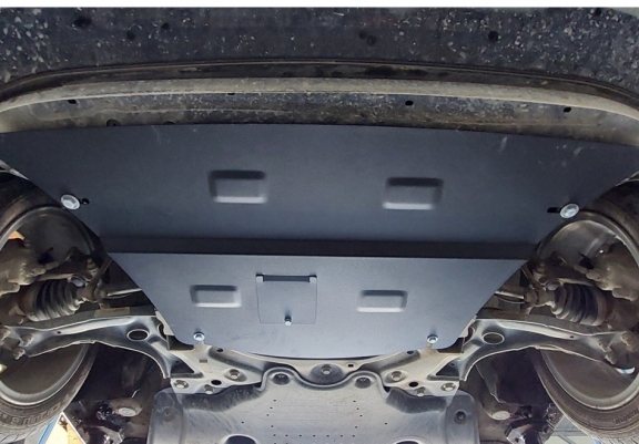 Unterfahrschutz für Motor und Getriebe aus Stahl für  VW Up