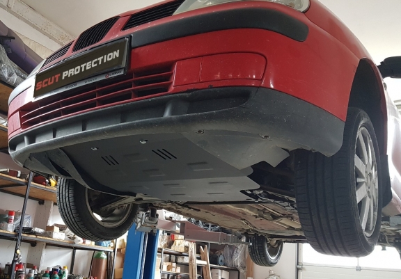 Unterfahrschutz für Motor der Marke Volkswagen Caddy