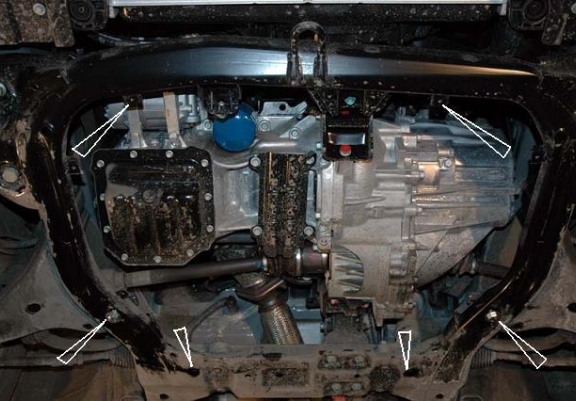 Unterfahrschutz für Motor der Marke Hyundai I30