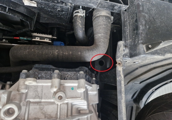 Aluminium Unterfahrschutz für Motor der Marke BAIC Beijing X75