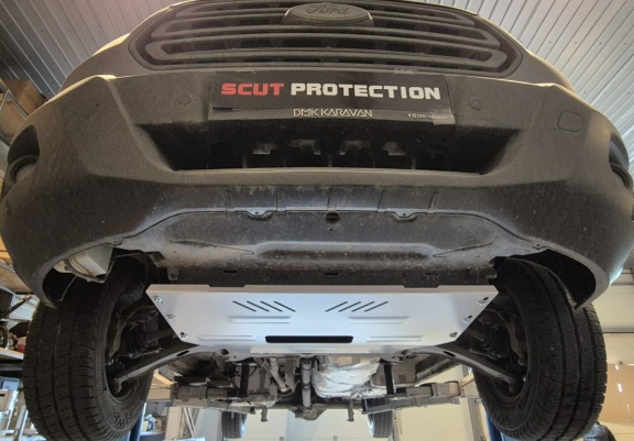 Aluminium Unterfahrschutz für Motor der Marke Ford Transit 4x4