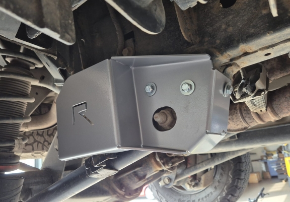 Aluminium Schutzblech für Hinterachslenker-Sensor Ford Ranger Raptor