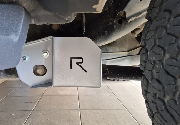 Aluminium Schutzblech für Hinterachslenker-Sensor Ford Ranger Raptor